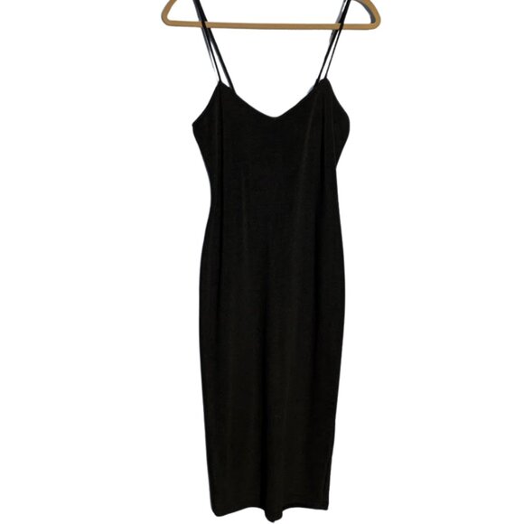 Marnie West basic black midi dress - Picture 1 of 4